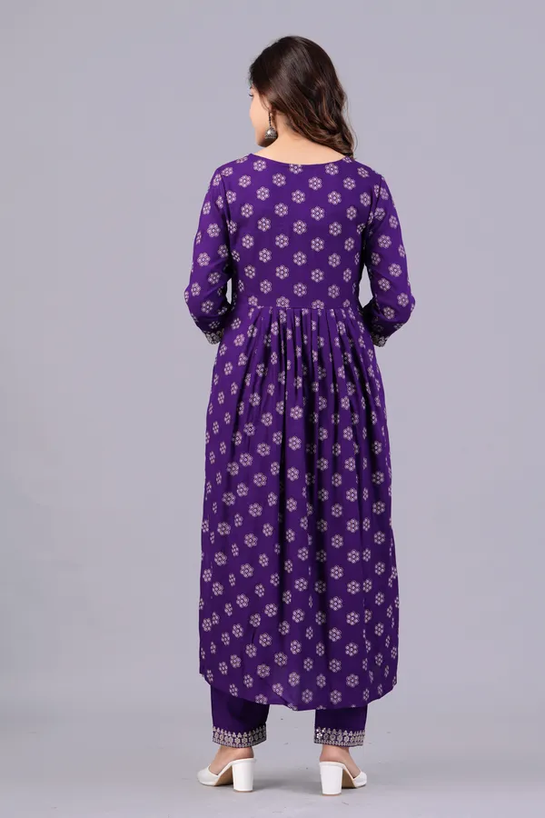 Purple_Ethnic_Motifs_Embroidered_Sequinned_Kurta_&_Trousers_With_Dupatta_For_Women