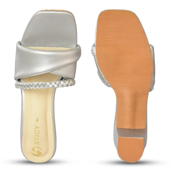 Silver_Synthetic_Sandal_For_Women_|_Premium_Product_for_everyday_use