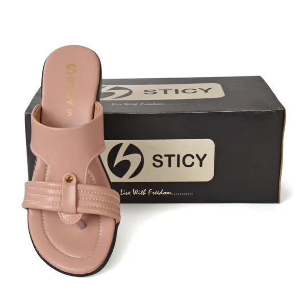 Pink_Synthetic_Sandal_For_Women_|_Premium_Product_for_everyday_use