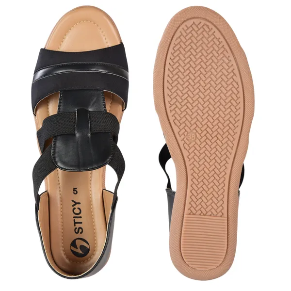 Black_Synthetic_Sandal_For_Women_|_Premium_Product_for_everyday_use
