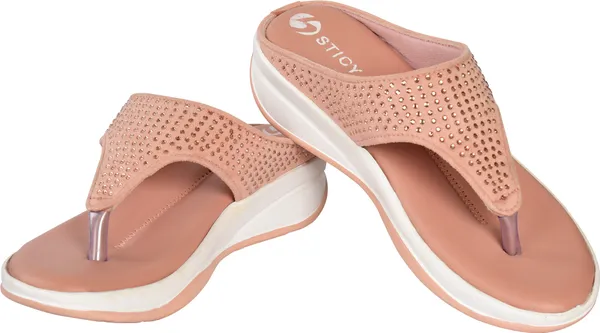 Pink_Synthetic_Sandal_For_Women_|_Premium_Product_for_everyday_use