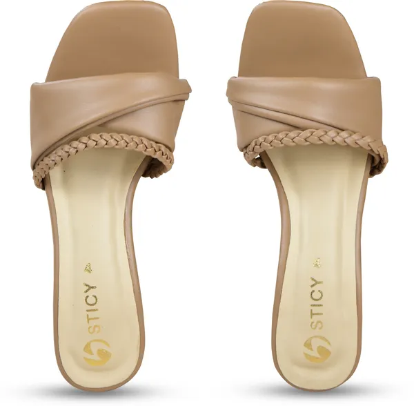 Tan_Synthetic_Sandal_For_Women_|_Premium_Product_for_everyday_use