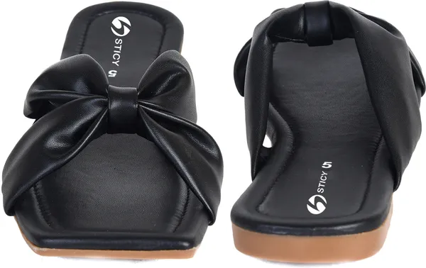 Black_Synthetic_Sandal_For_Women_|_Premium_Product_for_everyday_use