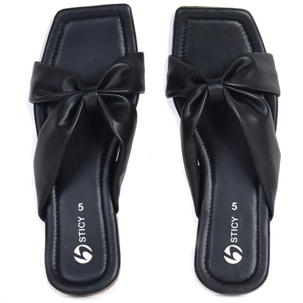 Black_Synthetic_Sandal_For_Women_|_Premium_Product_for_everyday_use