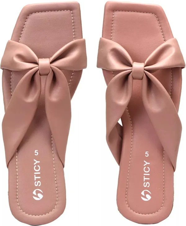 Pink_Synthetic_Sandal_For_Women_|_Premium_Product_for_everyday_use
