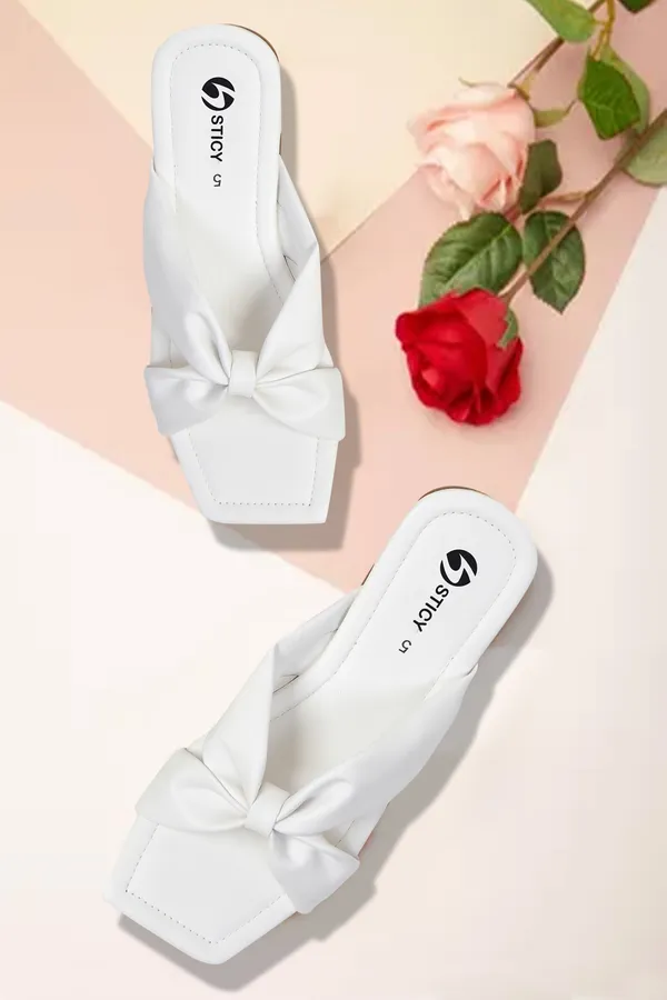 White_Synthetic_Sandal_For_Women_|_Premium_Product_for_everyday_use