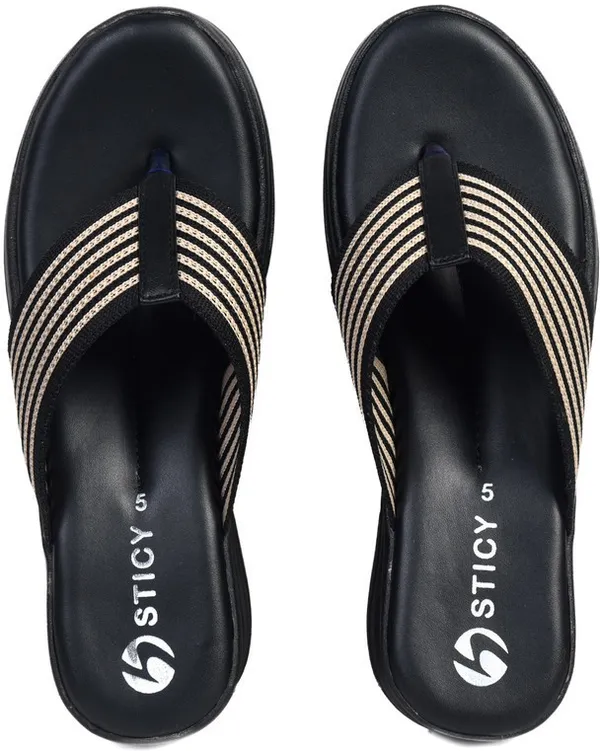 Black_Textile_Sandal_For_Women_|_Premium_Product_for_everyday_use