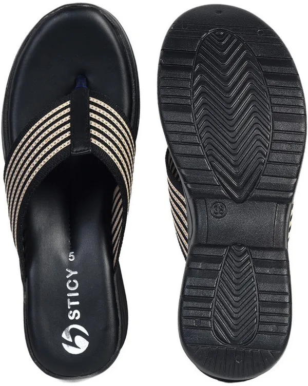 Black_Textile_Sandal_For_Women_|_Premium_Product_for_everyday_use