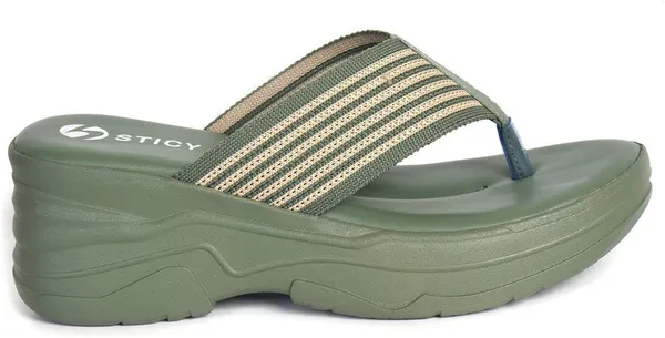 Green_Textile_Sandal_For_Women_|_Premium_Product_for_everyday_use