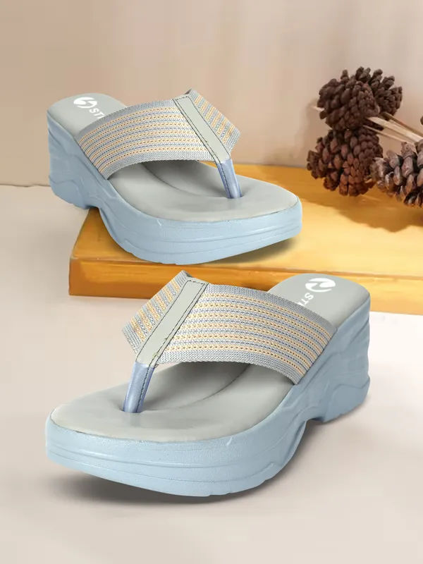 Grey_Textile_Sandal_For_Women_|_Premium_Product_for_everyday_use