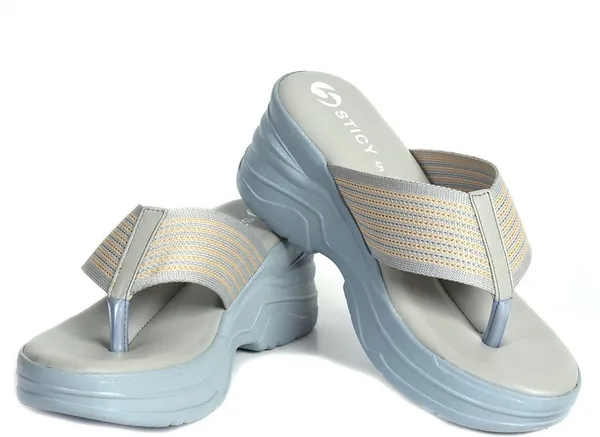 Grey_Textile_Sandal_For_Women_|_Premium_Product_for_everyday_use