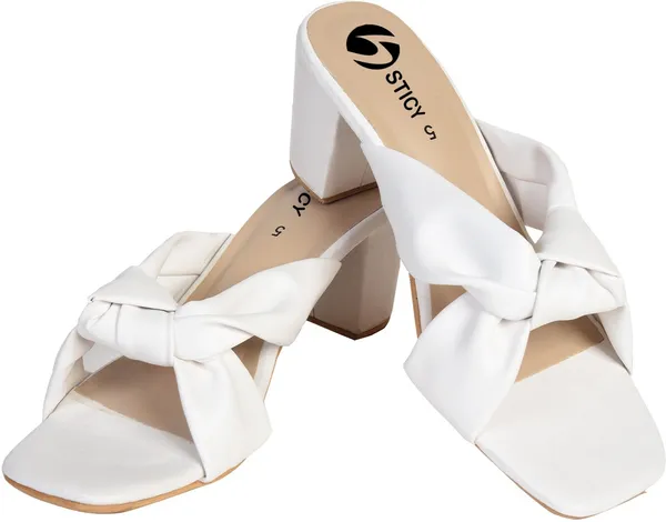 White_Synthetic_Sandal_For_Women_|_Premium_Product_for_everyday_use