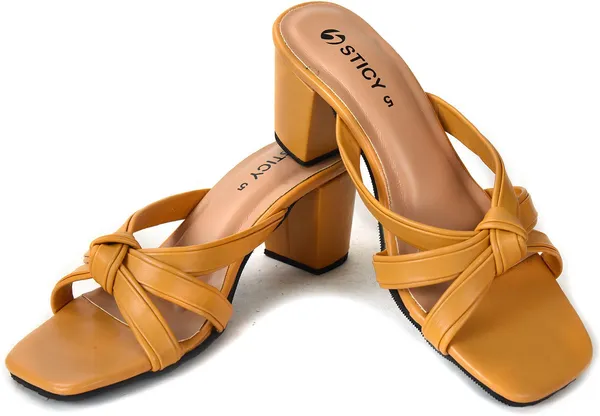 Yellow_Synthetic_Sandal_For_Women_|_Premium_Product_for_everyday_use