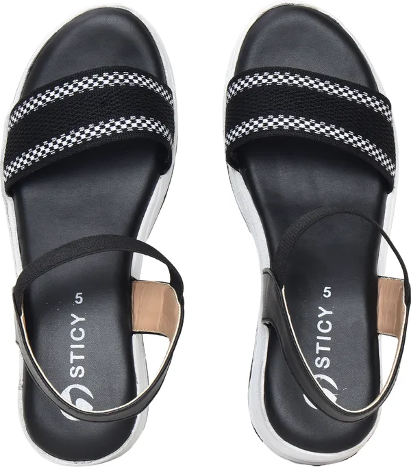 Black_Synthetic_Sandal_For_Women_|_Premium_Product_for_everyday_use