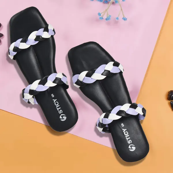 Black_Synthetic_Sandal_For_Women_|_Premium_Product_for_everyday_use