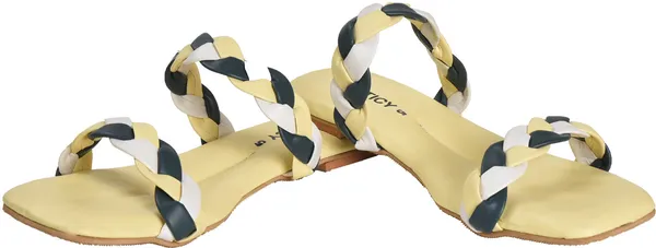 Yellow_Synthetic_Sandal_For_Women_|_Premium_Product_for_everyday_use