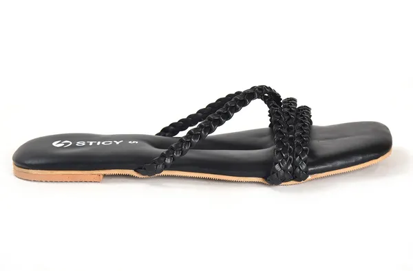 Black_Synthetic_Sandal_For_Women_|_Premium_Product_for_everyday_use