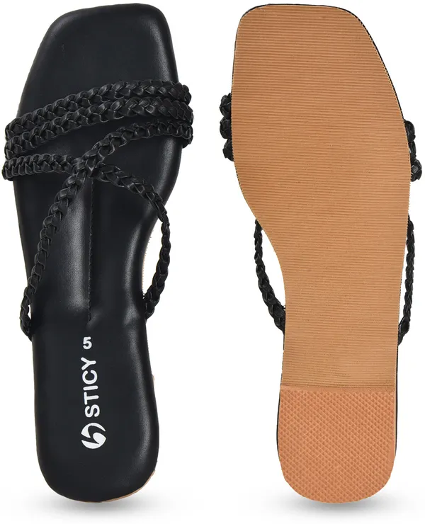 Black_Synthetic_Sandal_For_Women_|_Premium_Product_for_everyday_use