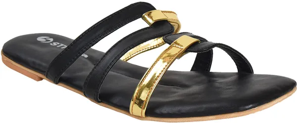 Black_Synthetic_Sandal_For_Women_|_Premium_Product_for_everyday_use