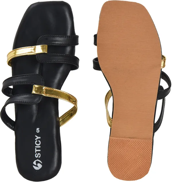 Black_Synthetic_Sandal_For_Women_|_Premium_Product_for_everyday_use