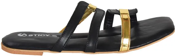 Black_Synthetic_Sandal_For_Women_|_Premium_Product_for_everyday_use