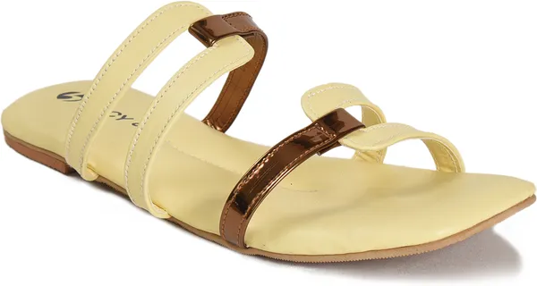 Yellow_Synthetic_Sandal_For_Women_|_Premium_Product_for_everyday_use