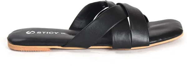 Black_Synthetic_Sandal_For_Women_|_Premium_Product_for_everyday_use
