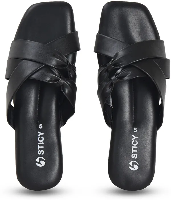 Black_Synthetic_Sandal_For_Women_|_Premium_Product_for_everyday_use