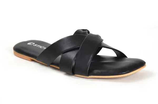 Black_Synthetic_Sandal_For_Women_|_Premium_Product_for_everyday_use