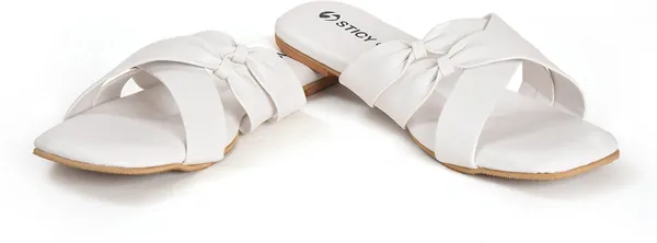 White_Synthetic_Sandal_For_Women_|_Premium_Product_for_everyday_use