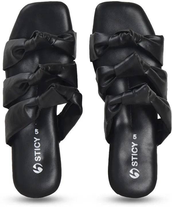 Black_Synthetic_Sandal_For_Women_|_Premium_Product_for_everyday_use