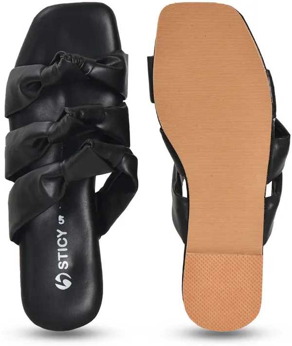 Black_Synthetic_Sandal_For_Women_|_Premium_Product_for_everyday_use