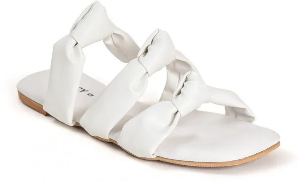 White_Synthetic_Sandal_For_Women_|_Premium_Product_for_everyday_use