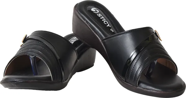 Black_Synthetic_Sandal_For_Women_|_Premium_Product_for_everyday_use