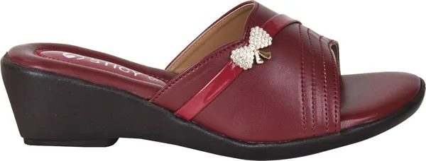 Maroon_Synthetic_Sandal_For_Women_|_Premium_Product_for_everyday_use