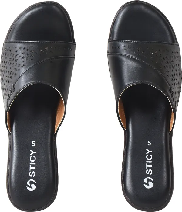 Black_Synthetic_Sandal_For_Women_|_Premium_Product_for_everyday_use