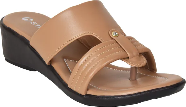 Tan_Synthetic_Sandal_For_Women_|_Premium_Product_for_everyday_use