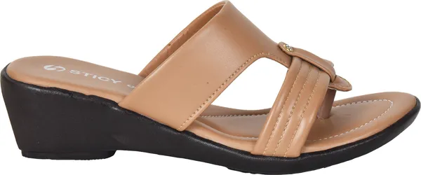 Tan_Synthetic_Sandal_For_Women_|_Premium_Product_for_everyday_use