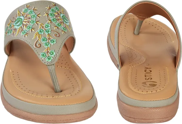 Green_Velvet_Sandal_For_Women_|_Premium_Product_for_everyday_use