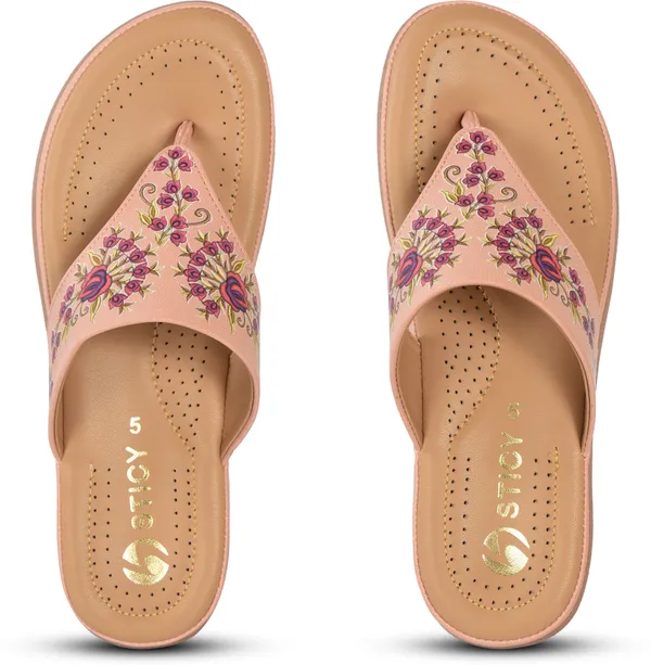 Pink_Velvet_Sandal_For_Women_|_Premium_Product_for_everyday_use