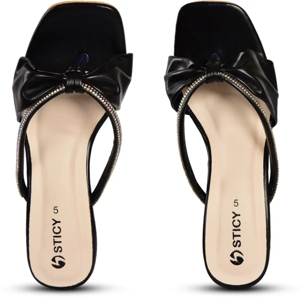 Black_Synthetic_Sandal_For_Women_|_Premium_Product_for_everyday_use