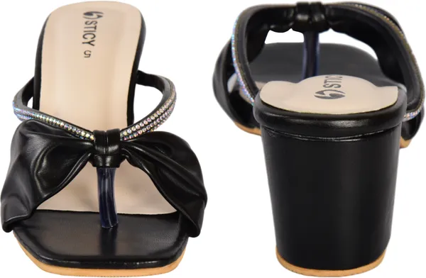 Black_Synthetic_Sandal_For_Women_|_Premium_Product_for_everyday_use