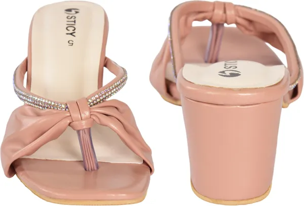 Pink_Synthetic_Sandal_For_Women_|_Premium_Product_for_everyday_use