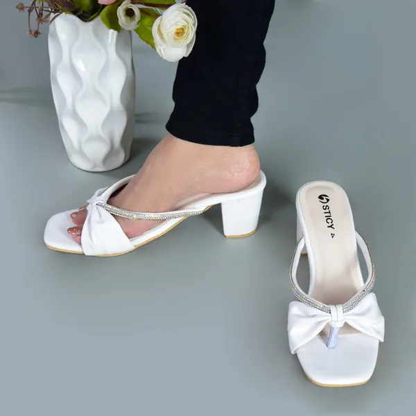 White_Synthetic_Sandal_For_Women_|_Premium_Product_for_everyday_use