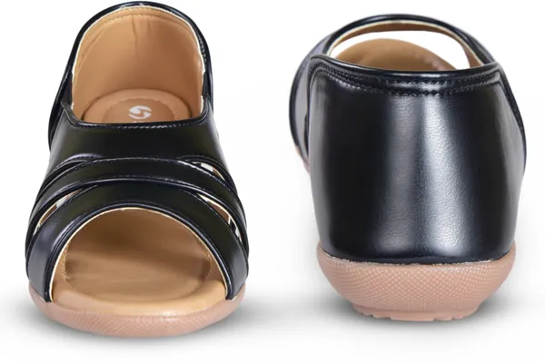 Black_Synthetic_Sandal_For_Women_|_Premium_Product_for_everyday_use