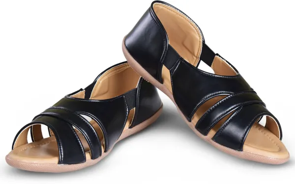 Black_Synthetic_Sandal_For_Women_|_Premium_Product_for_everyday_use