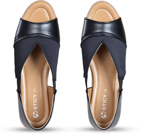 Black_Synthetic_Sandal_For_Women_|_Premium_Product_for_everyday_use
