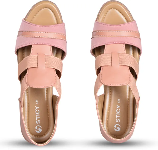 Pink_Synthetic_Sandal_For_Women_|_Premium_Product_for_everyday_use