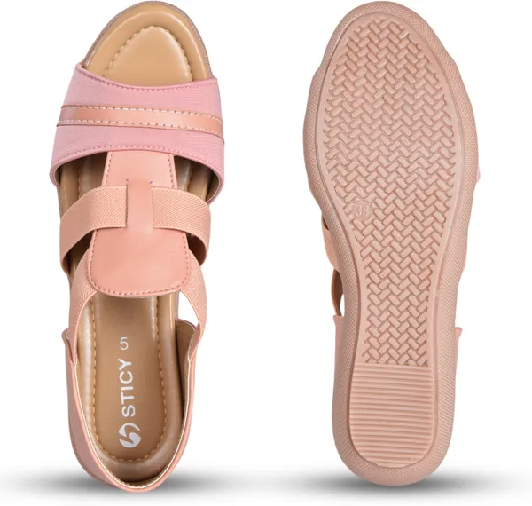 Pink_Synthetic_Sandal_For_Women_|_Premium_Product_for_everyday_use
