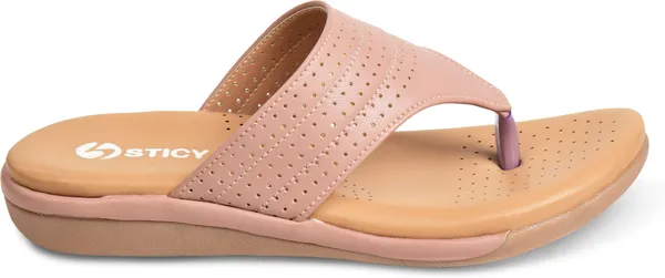 Sticy_Women_California_Style_Trendy_Flat_Casual_Slip-Ons_Sandals_for_Women_&_Girls�